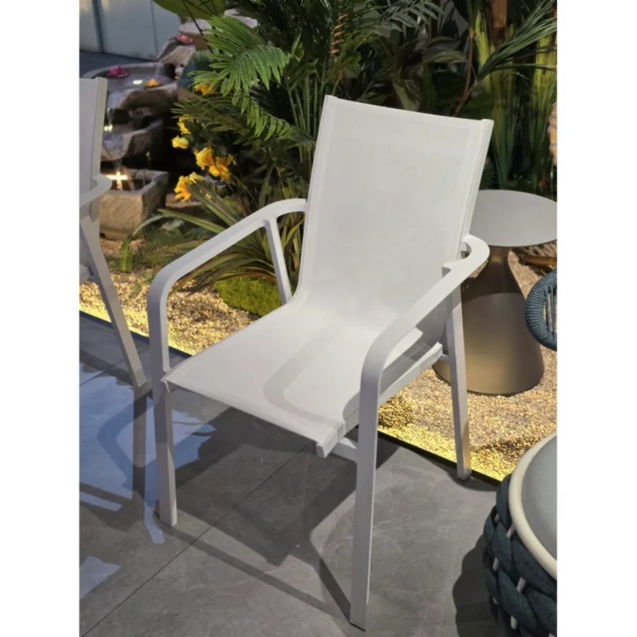 FURMEIZ Outdoor Leisure Chair – Aluminum Alloy & Teslin