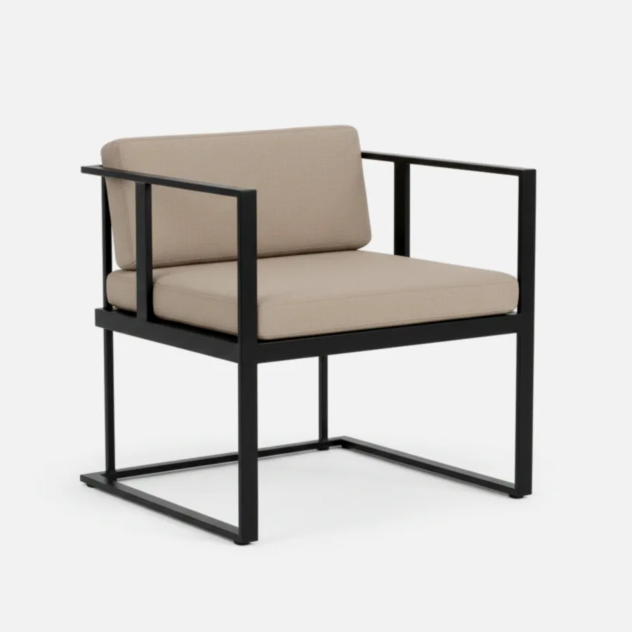 Furmeiz Fully Welded Aluminum Tea Chair – Guest Seat Version