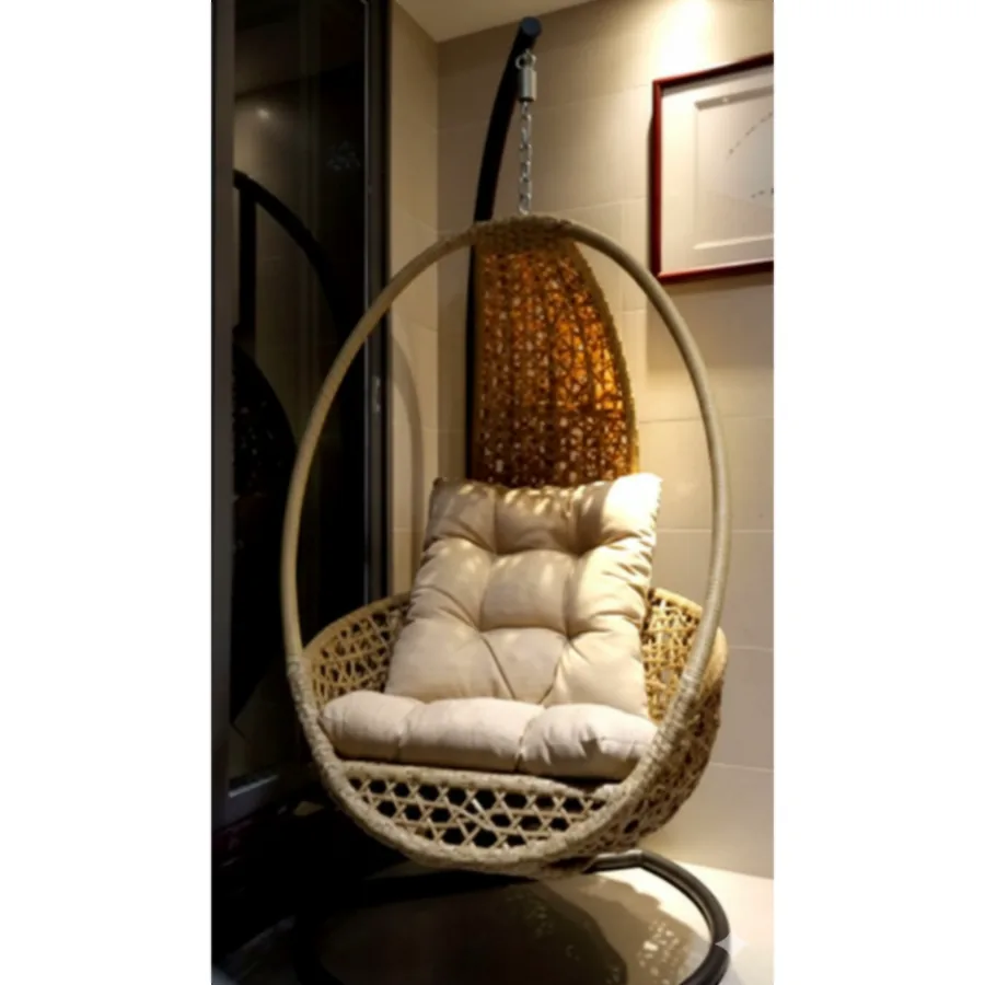 Furmeiz Outdoor Hanging Egg Chair – High Carbon Steel Frame