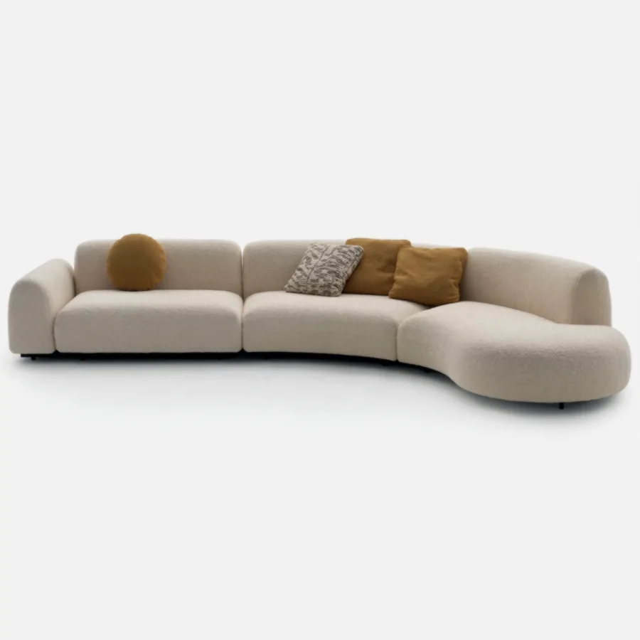 FURMEIZ Island Modular Fabric Sofa