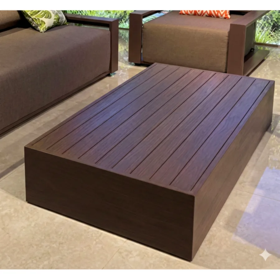 Furmeiz South American Teak Sofa Coffee Table – No.9 Finish