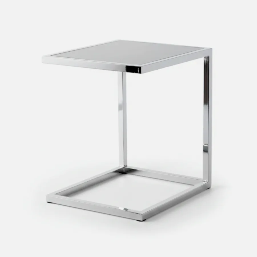 Furmeiz Outdoor Side Table – Powder-Coated Aluminum Construction