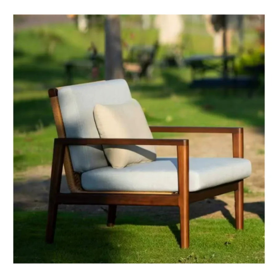 FURMEIZ Burmese Teak Outdoor Armchair
