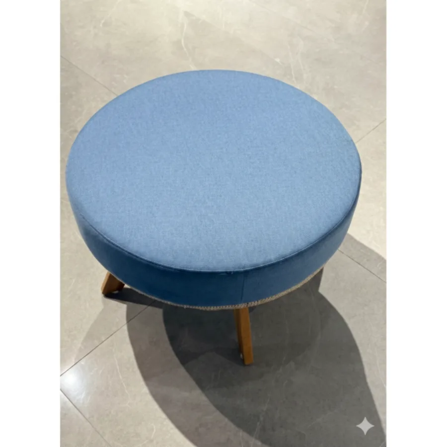 FURMEIZ 60cm Round Ottoman
