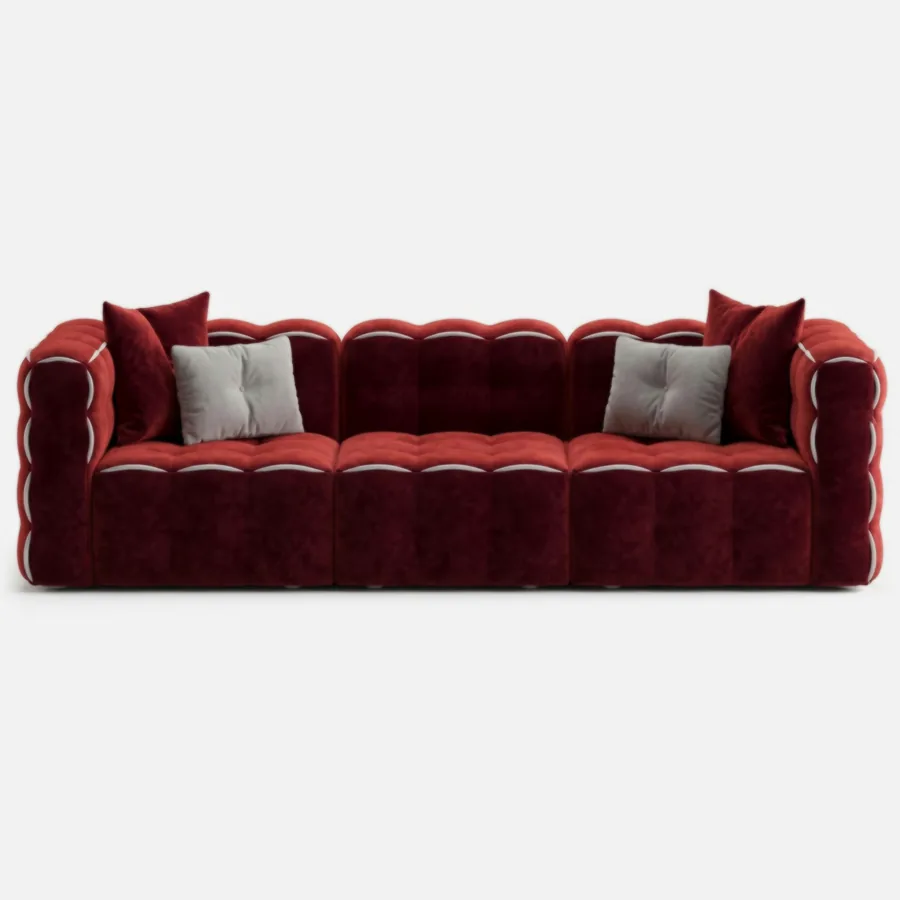 FURMEIZ Channel Tuft Modular Sofa