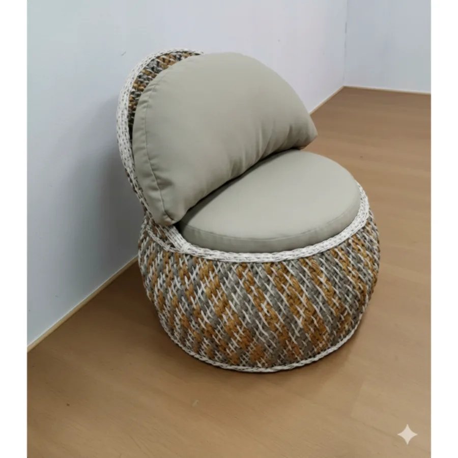 Furmeiz Lounge Chair – Aluminum Frame with PE Wicker