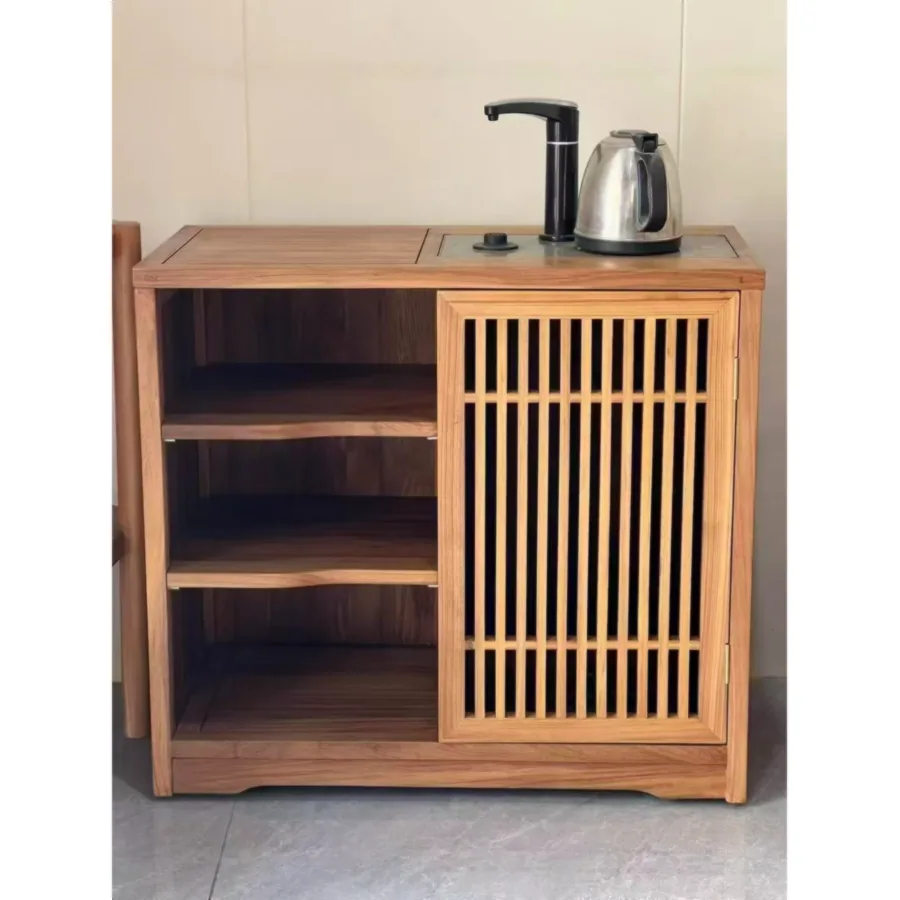 FURMEIZ Teak Side Table