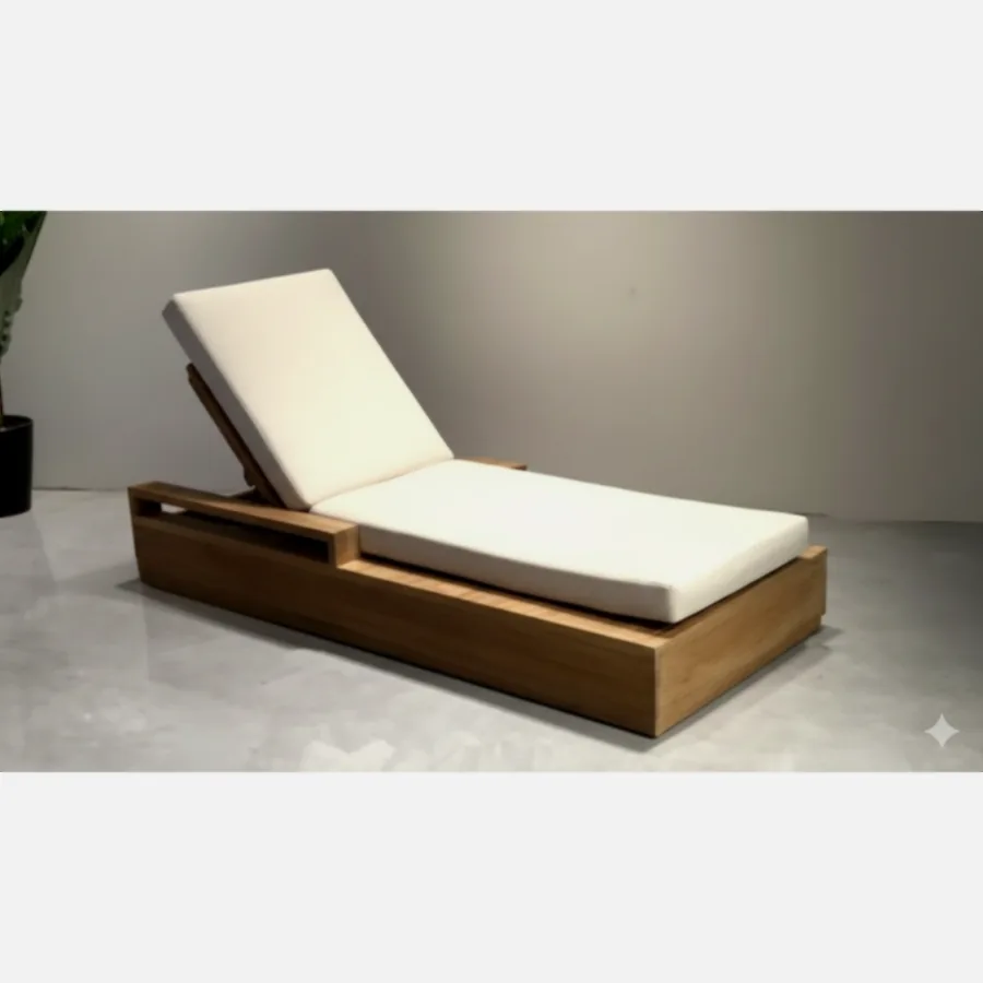 Furmeiz Burmese Teak Daybed – 11 cm Cushion