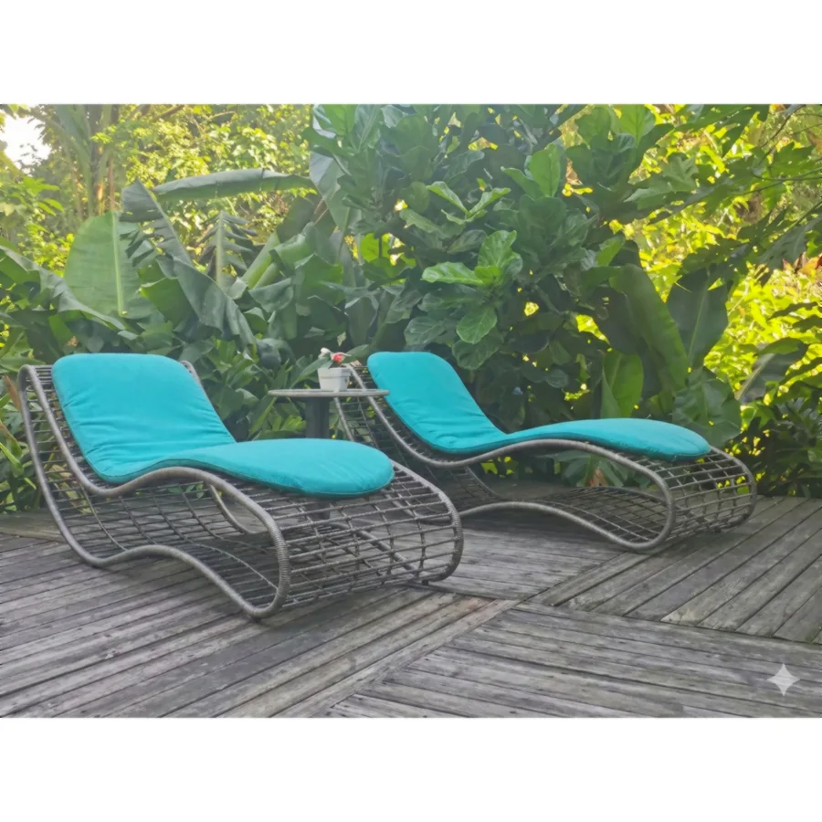 FURMEIZ Outdoor Sun Lounger