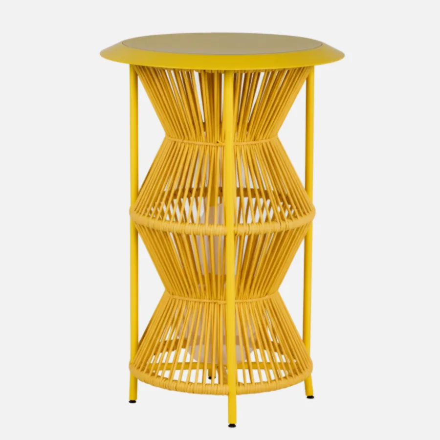 Furmeiz Tall Outdoor Lamp – LED Lighting with Aluminum Structure & Braided Polyester Rope