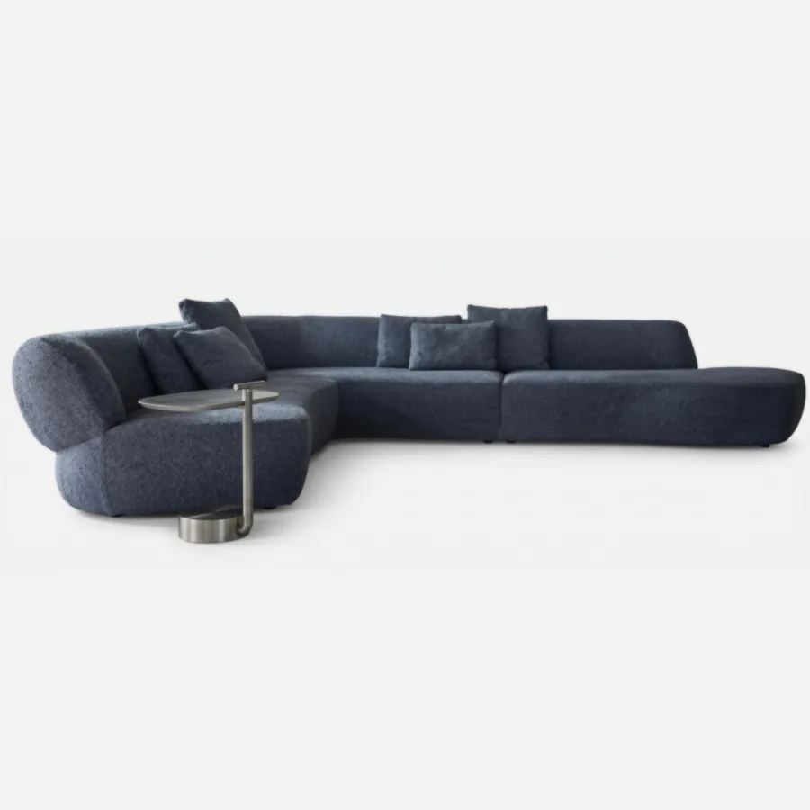 FURMEIZ Luxury L-Shaped Modular Sectional Sofa with Chaise