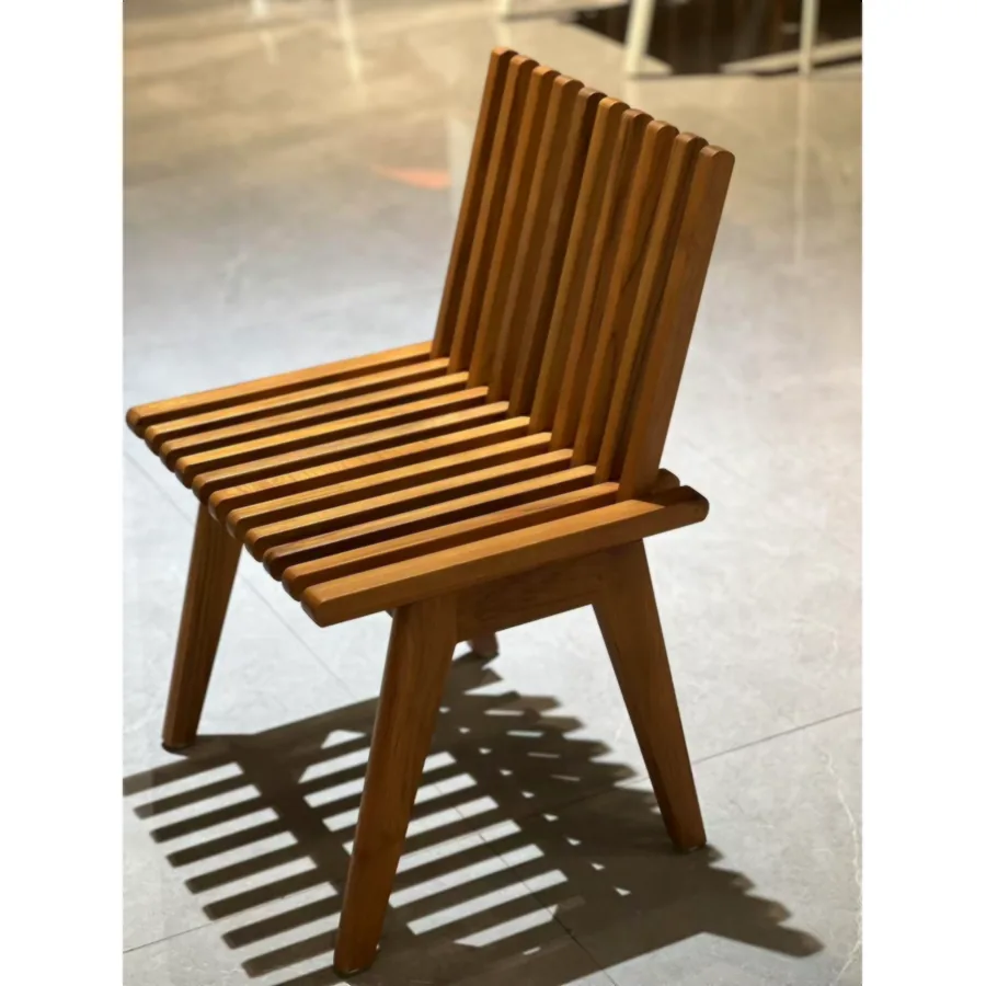 Furmeiz Adjustable Burmese Teak Bench – 50cm