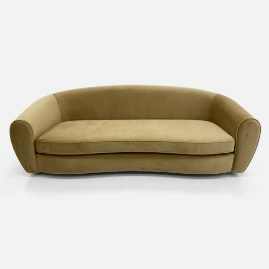 FURMEIZ Arc Shell Fabric Sofa