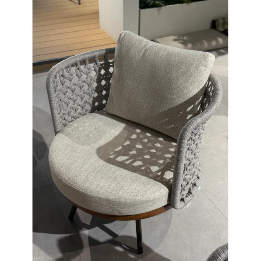 FURMEIZ South American Teak Corner Lounge Sofa