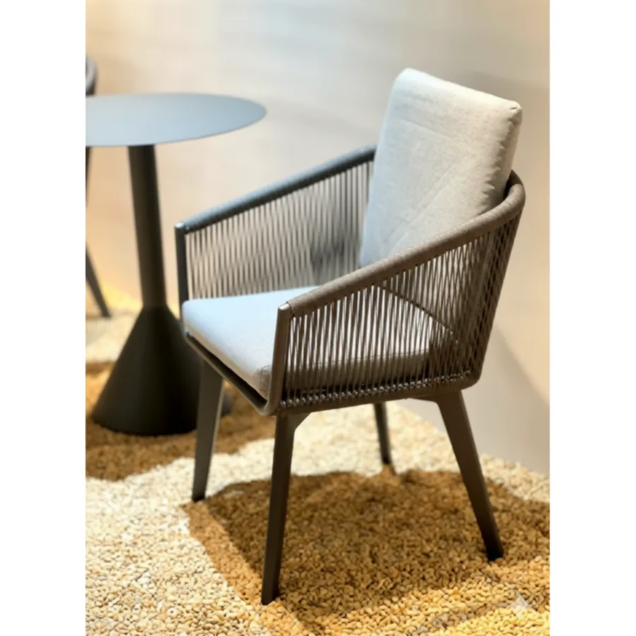 Furmeiz Dining Chair with Back Cushion