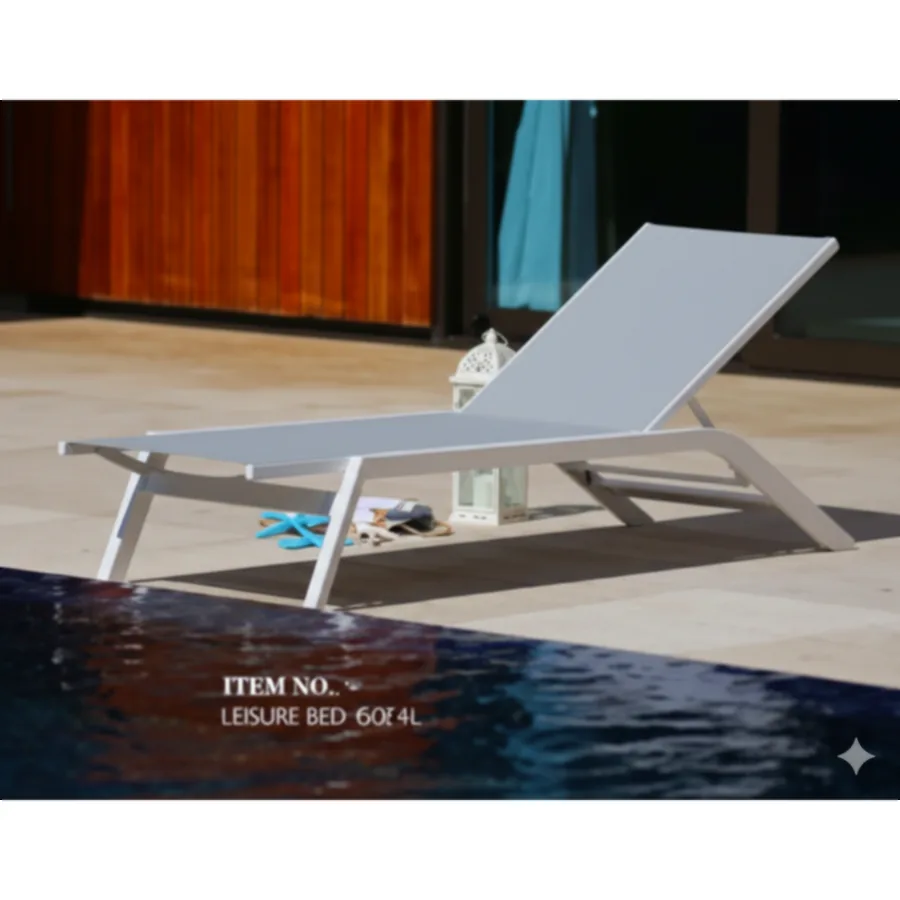 Furmeiz Outdoor Sun Lounger – Powder-Coated Aluminum Frame with UV-Resistant  Fabric